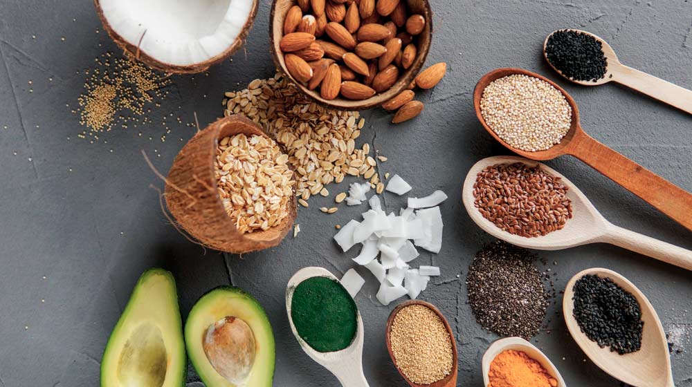 healthy-post-workout-food-avocado-nuts-coconut-oil-chia-flax-oatmeal-ss | Post-workout Nutrition: What Should I Eat After Exercise? | Post-Workout Nutrition Foods