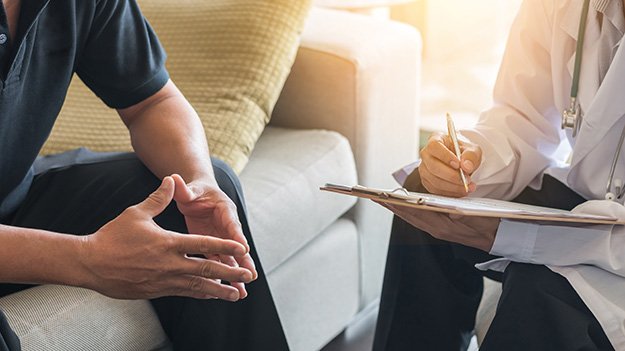 Doctor-consulting-male-patient-TRT-Therapy-Is-Only-For-Older-Men-ss-body | 3 TRT Therapy Myths That Keep Men From Getting The Proper Care