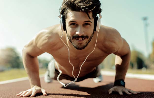 Men doing push up for better lifestyle | Other Ways to Treat ED | Apple Cider Vinegar For Erectile Dysfunction: Fact or Fiction?