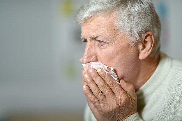 Sick-old-man-on-grey-background-Post-Covid-Syndrome-Symptoms-ss-body | 15 Post Covid Syndrome Symptoms You Need to Monitor