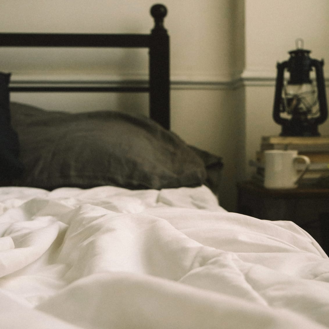 Person enjoying restful, better sleep