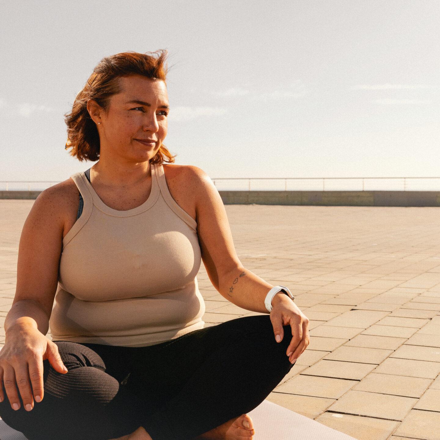 Woman in Opt Health weight loss program