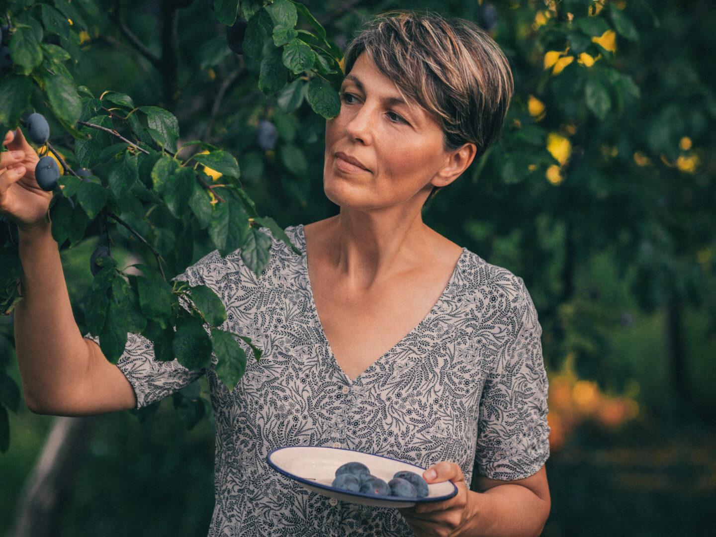 Woman enjoying a longer, healthier life