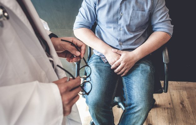 Doctors are consulting with young men about prostate cancer and venereal disease, including sexual dysfunction.Men Health Concept | How Common is ED in Young Men
