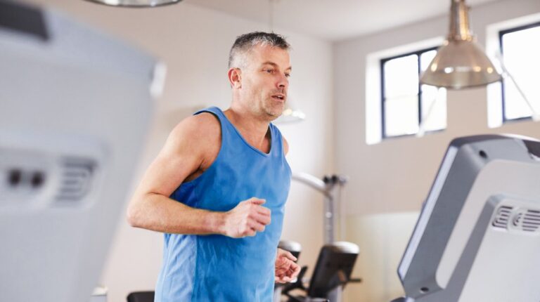 Mature-Man-Running_How-to-Tell-If-You-Are-Over-Exercising | feature | How to Tell If You Are Over-Exercising