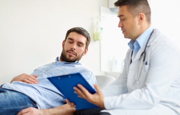 young male patient seek medical consultant at the doctor - ss - body | Penis Health Care: How to Identify & Treat Problems