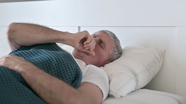 Sick-Middle-Aged-Man-Coughing-CLRD-Causes | Chronic Lower Respiratory Disease (CLRD) | Causes, Symptoms & Treatment